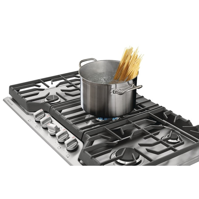 Frigidaire 36-in 5 burners Stainless steel Gas Cooktop