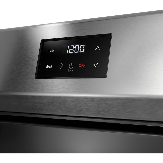 Frigidaire 30-in 5 burners 5.1-cu ft Freestanding Natural Gas Range ( Stainless Steel )