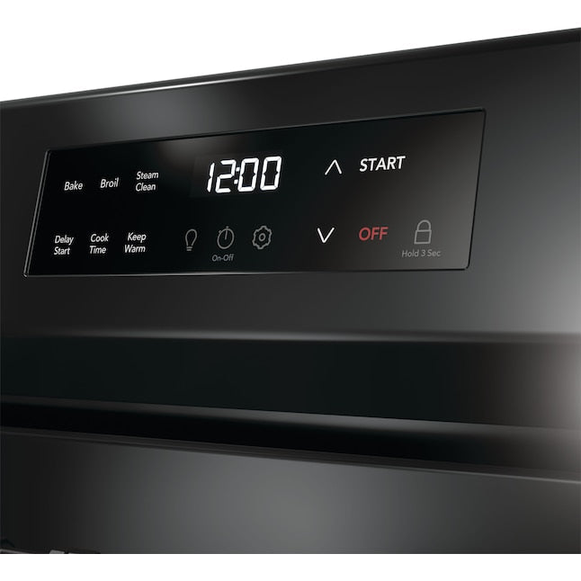 Frigidaire 30-in 5 burners 5.1-cu ft Freestanding Natural Gas Range ( Black )