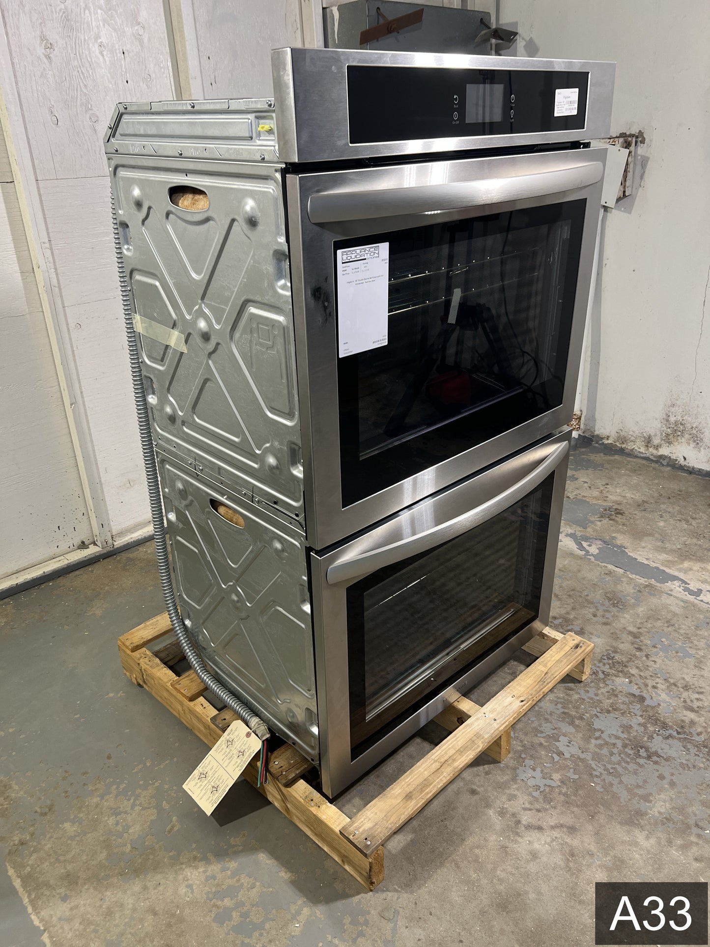 Frigidaire 30 inch Double Electric Wall Oven with Self-cleaning ( Stainless Steel )