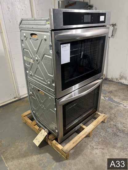 Frigidaire 30 inch Double Electric Wall Oven with Self-cleaning ( Stainless Steel )