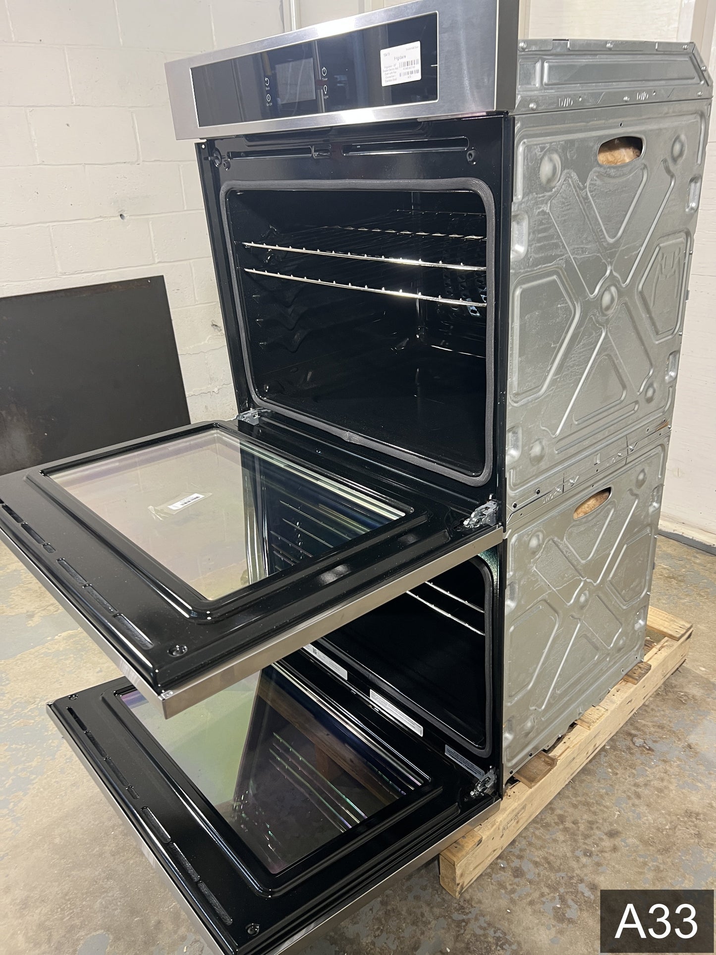 Frigidaire 30 inch Double Electric Wall Oven with Self-cleaning ( Stainless Steel )