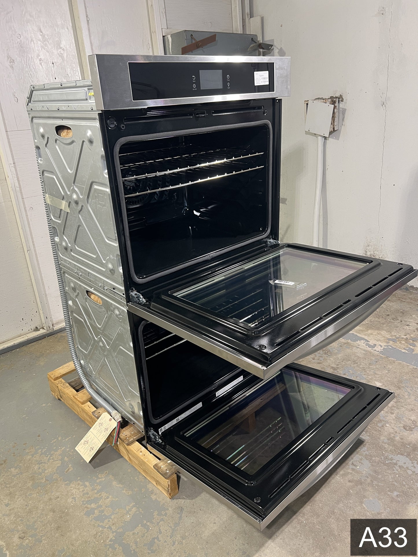 Frigidaire 30 inch Double Electric Wall Oven with Self-cleaning ( Stainless Steel )