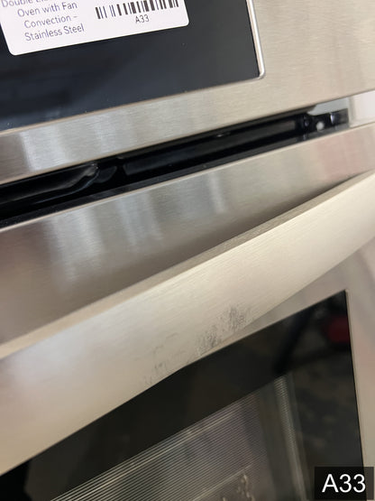 Frigidaire 30 inch Double Electric Wall Oven with Self-cleaning ( Stainless Steel )