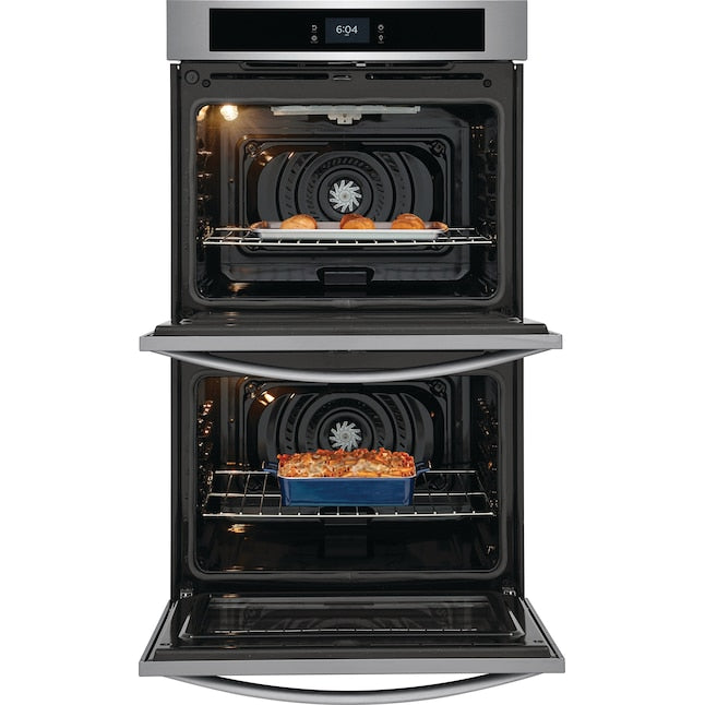 Frigidaire 30 inch Double Electric Wall Oven with Self-cleaning ( Stainless Steel )