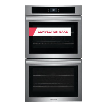 Frigidaire 30 inch Double Electric Wall Oven with Self-cleaning ( Stainless Steel )
