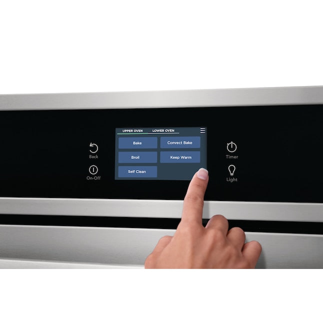 Frigidaire 30 inch Double Electric Wall Oven with Self-cleaning ( Stainless Steel )