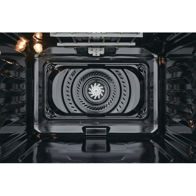 Frigidaire 27 inch Single Electric Wall Oven Single-fan and Self-cleaning ( Black )