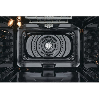 Frigidaire 27 inch Single Electric Wall Oven Single-fan and Self-cleaning ( Black )