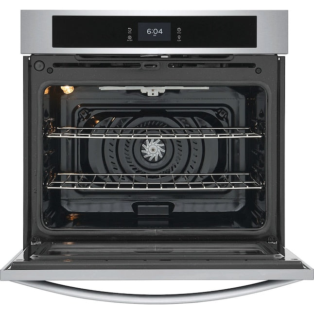 Frigidaire 30 inch Single Electric Wall Oven Single-fan and Self-cleaning ( Stainless Steel )