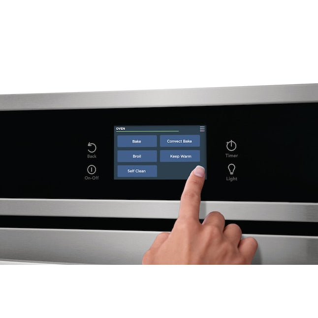 Frigidaire 30 inch Single Electric Wall Oven Single-fan and Self-cleaning ( Stainless Steel )