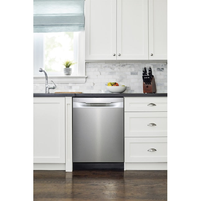 Frigidaire 24-in Top Control Built-in Dishwasher ( Stainless Steel ) ENERGY STAR, 49-Decibel Very Quiet Sound Level
