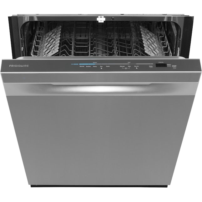 Frigidaire 24-in Top Control Built-in Dishwasher ( Stainless Steel ) ENERGY STAR, 49-Decibel Very Quiet Sound Level