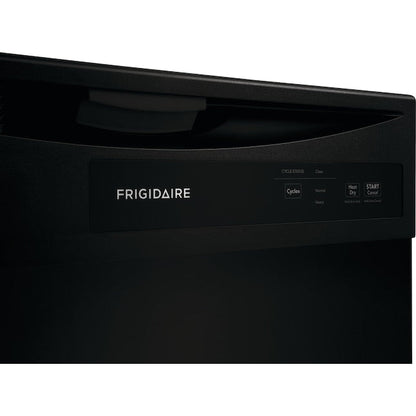 Frigidaire 24-in Front Control Built-in Dishwasher ( Black ) , 62-Decibel Standard Sound Level