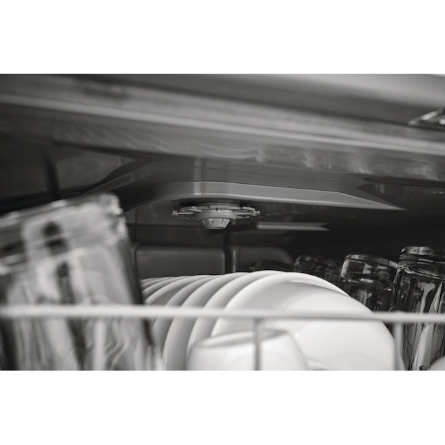 Frigidaire 24-in Front Control Built-in Dishwasher ( Black ) , 62-Decibel Standard Sound Level
