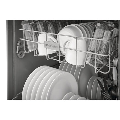 Frigidaire 24-in Front Control Built-in Dishwasher ( Black ) , 62-Decibel Standard Sound Level