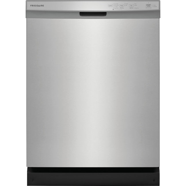 Frigidaire 24-in Front Control Built-in Dishwasher ( Stainless Steel ) ENERGY STAR, 54-Decibel Standard Sound Level