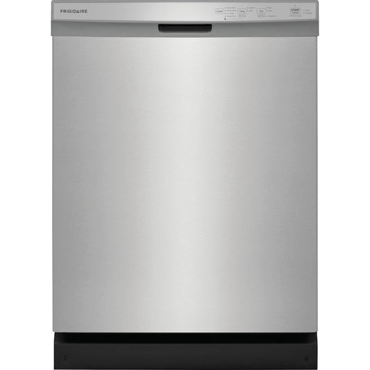 Frigidaire 24-in Front Control Built-in Dishwasher ( Stainless Steel ) ENERGY STAR, 54-Decibel Standard Sound Level