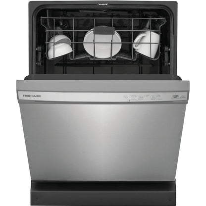 Frigidaire 24-in Front Control Built-in Dishwasher ( Stainless Steel ) ENERGY STAR, 54-Decibel Standard Sound Level