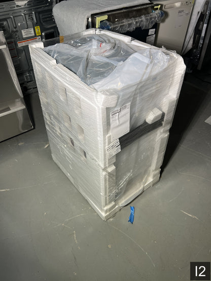 Frigidaire Stainless Steel Tub 18-in Front Control Built-in Dishwasher ( White ) , Dual Spray Arm , 52-Decibel