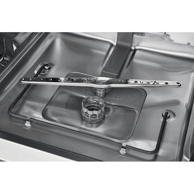 Frigidaire Stainless Steel Tub 18-in Front Control Built-in Dishwasher ( White ) , Dual Spray Arm , 52-Decibel