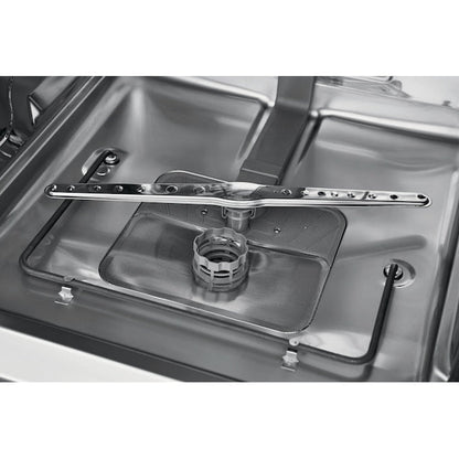 Frigidaire Stainless Steel Tub 18-in Front Control Built-in Dishwasher ( White ) , Dual Spray Arm , 52-Decibel