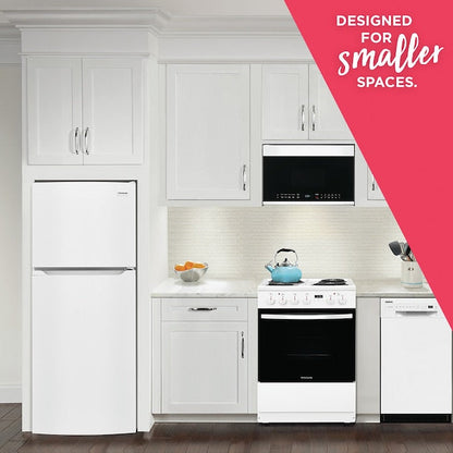 Frigidaire Stainless Steel Tub 18-in Front Control Built-in Dishwasher ( White ) ENERGY STAR, 52-Decibel Standard Sound Level
