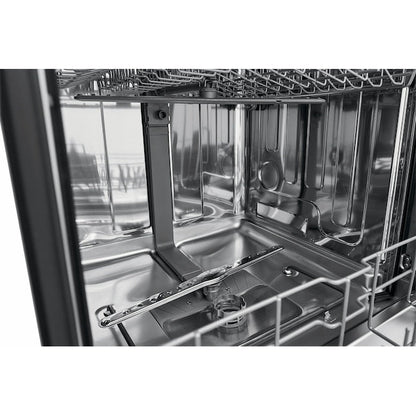 Frigidaire Stainless Steel Tub 18-in Front Control Built-in Dishwasher ( White ) , Dual Spray Arm , 52-Decibel