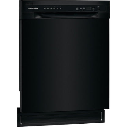 Frigidaire Stainless Steel Tub 24-in Front Control Built-in Dishwasher ( Black ) ENERGY STAR, 52-Decibel Standard Sound Level
