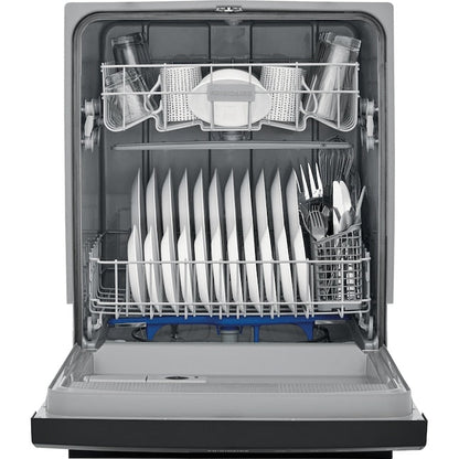 Frigidaire 24-in Front Control Built-in Dishwasher ( Stainless steel ) ENERGY STAR, 55-Decibel Standard Sound Level