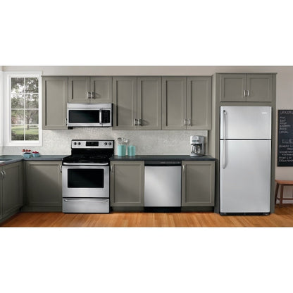 Frigidaire 24-in Front Control Built-in Dishwasher ( Stainless steel ) ENERGY STAR, 55-Decibel Standard Sound Level