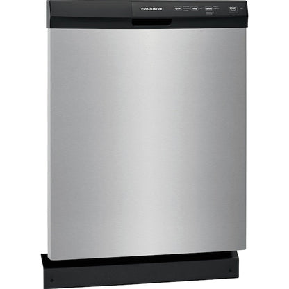 Frigidaire 24-in Front Control Built-in Dishwasher ( Stainless steel ) ENERGY STAR, 55-Decibel Standard Sound Level