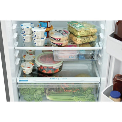 Frigidaire 13.9-cu ft Top-Freezer Refrigerator ( Brushed Steel ) ENERGY STAR Certified