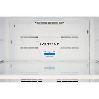 Frigidaire 13.9-cu ft Top-Freezer Refrigerator ( Brushed Steel ) ENERGY STAR Certified