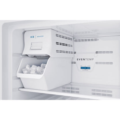 Frigidaire 13.9-cu ft Top-Freezer Refrigerator ( Brushed Steel ) ENERGY STAR Certified
