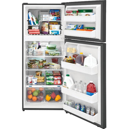 Frigidaire 17.6-cu ft Top-Freezer Refrigerator ( Fingerprint-Resistant Stainless Look ) ENERGY STAR Certified