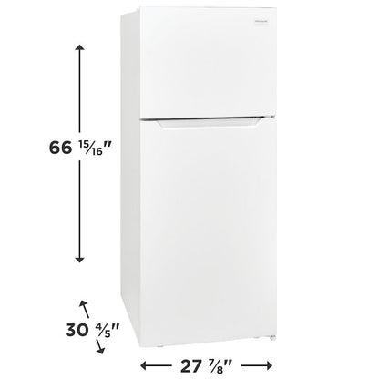 Frigidaire 17.6-cu ft Top-Freezer Refrigerator ( White ) ENERGY STAR Certified