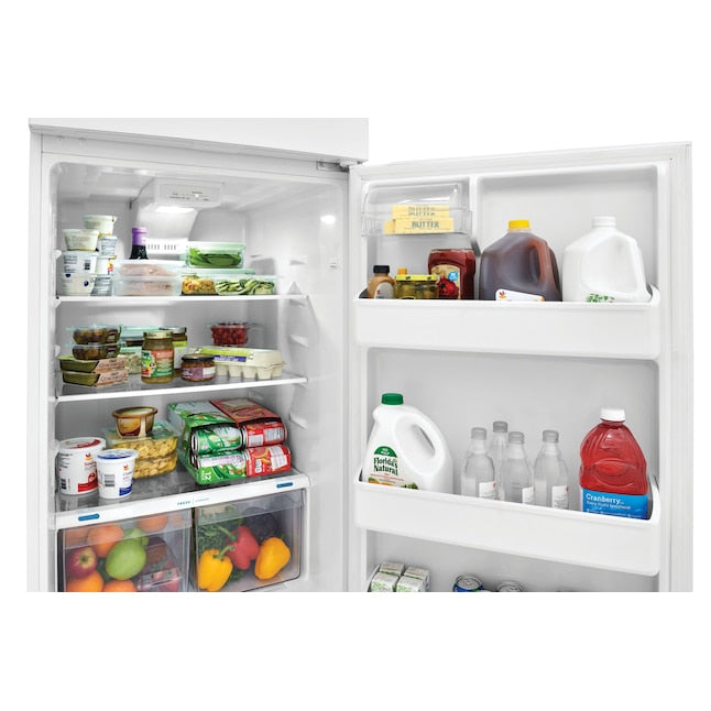 Frigidaire 17.6-cu ft Top-Freezer Refrigerator ( White ) ENERGY STAR Certified