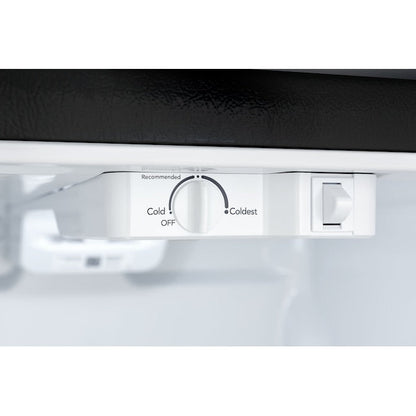 Frigidaire 20-cu ft Standard-Depth 30-in Wide Top-Freezer Refrigerator ( Stainless steel ) Garage Ready ENERGY STAR Certified