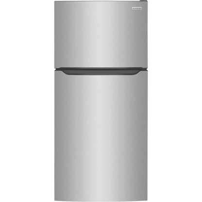 Frigidaire 20-cu ft Top-Freezer Refrigerator ( Stainless Steel ) Garage Ready ENERGY STAR Certified