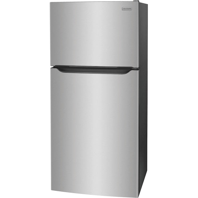 Frigidaire 20-cu ft Top-Freezer Refrigerator ( Stainless Steel ) Garage Ready ENERGY STAR Certified