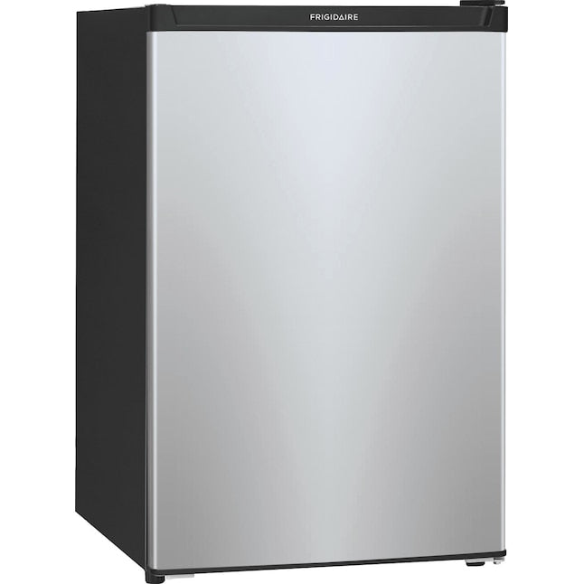 Frigidaire 4.5-cu ft Mini Fridge with Freezer ( Silver mist ) ENERGY STAR