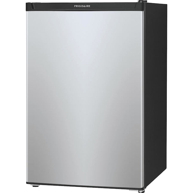 Frigidaire 4.5-cu ft Mini Fridge with Freezer ( Silver mist ) ENERGY STAR