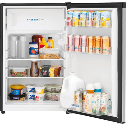 Frigidaire 4.5-cu ft Mini Fridge with Freezer ( Silver mist ) ENERGY STAR