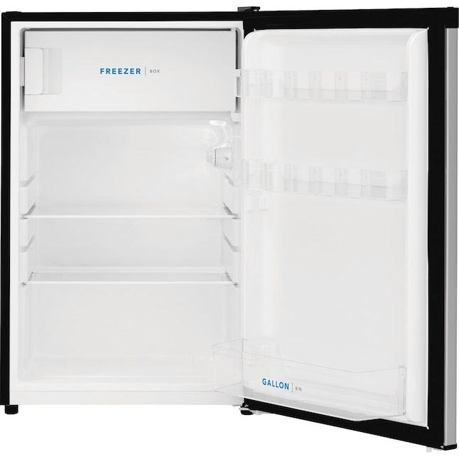 Frigidaire 4.5-cu ft Mini Fridge with Freezer ( Silver mist ) ENERGY STAR