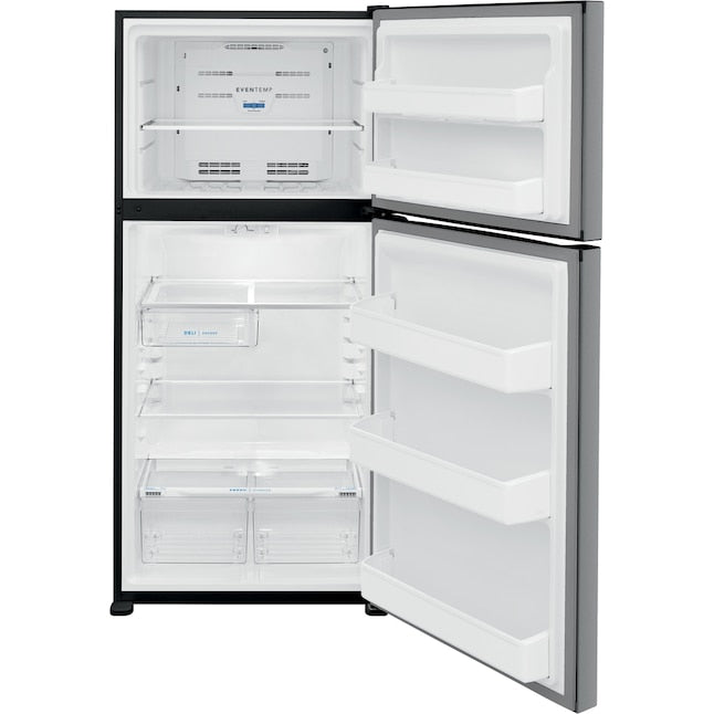 Frigidaire 18.3-cu ft Top-Freezer Refrigerator ( Stainless Steel ) Garage Ready