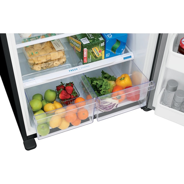 Frigidaire 18.3-cu ft Top-Freezer Refrigerator ( Stainless Steel ) Garage Ready