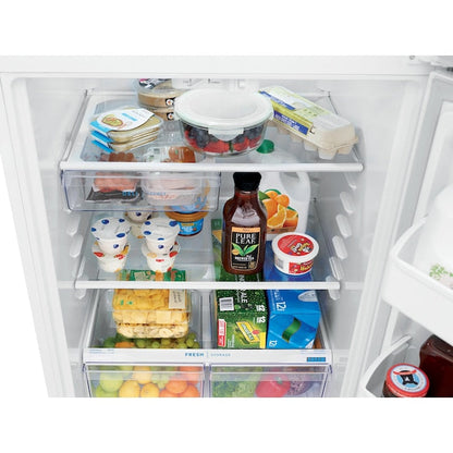 Frigidaire 18.3-cu ft Top-Freezer Refrigerator ( White ) Garage Ready