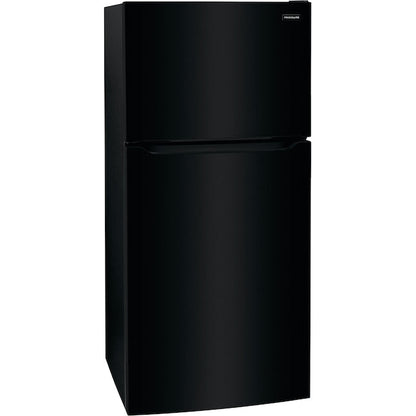 Frigidaire 20-cu ft Standard-Depth 30-in Wide Top-Freezer Refrigerator ( Black ) Garage Ready