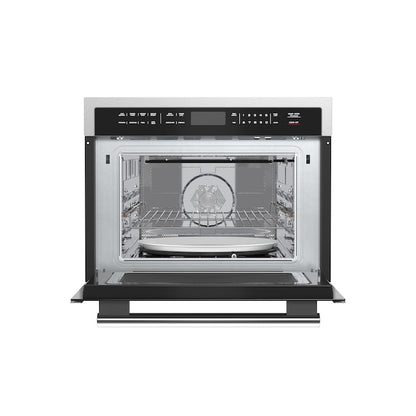 FORNO Oliena 1.6-cu ft 1000 -Watt 23.4-in Built-In Microwave with Sensor Cooking Controls ( Stainless Steel )